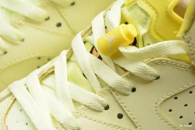 Rep TBK 543390-800 Floral (GS) Air Jordan Yellow 6 Dynamic Retro 0510